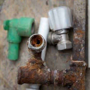 Galvanized Pipes Replacement by All Pro Plumbing Services in the West Portland Metro area. 