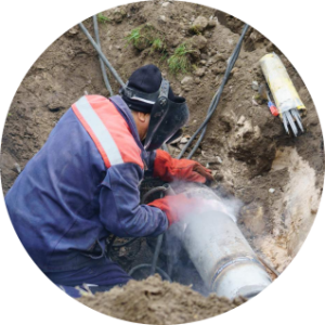 main water line repair lake oswego