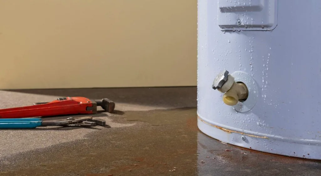 water heater vacation setting