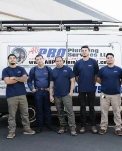 The All Pro Plumbing Services team